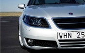 2006 Saab 9-5 4dr Sedan Headlamp and Grille Detail
