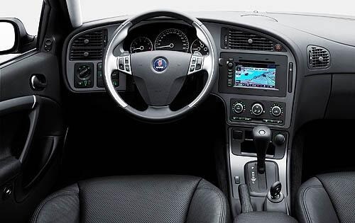 2008 Saab 9-5 Aero Dashboard