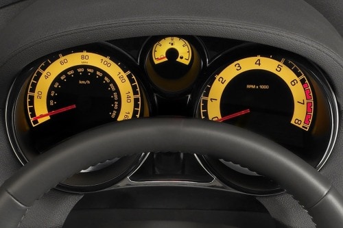 2007 Saturn Sky Red Line Convertible Gauge Cluster
