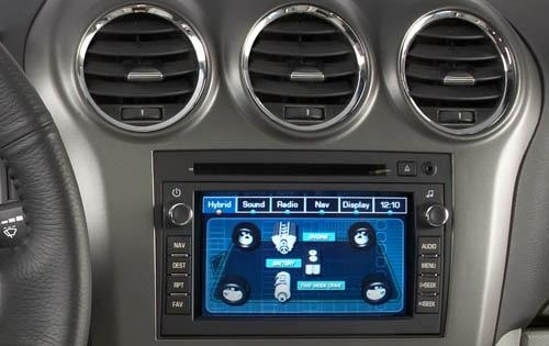 2009 Saturn VUE Hybrid Center Console