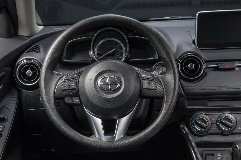 2016 Scion iA Sedan Steering Wheel Detail