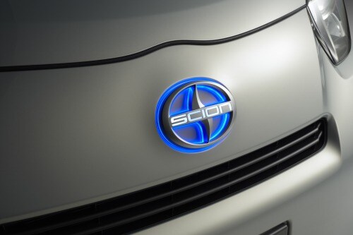 2014 Scion iQ Scion 10 Series 2dr Hatchback Front Badge