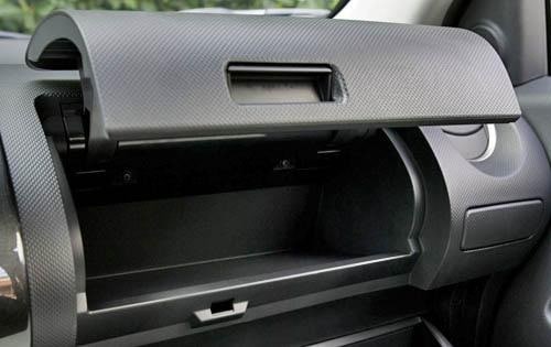 2010 Scion xD Glove Compartment Detail