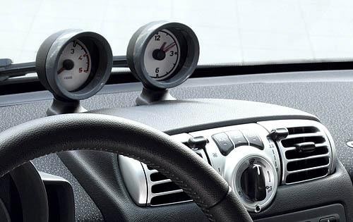 2008 smart fortwo passion Gauge Cluster Detail