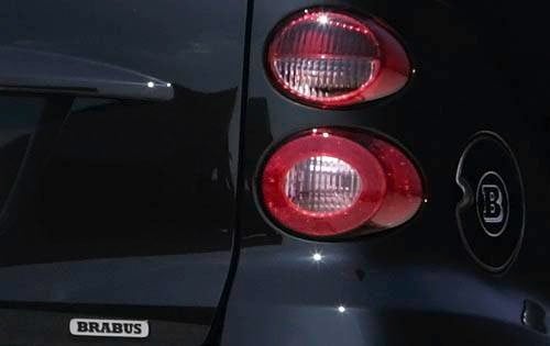 2009 smart fortwo BRABUS Rear Badging