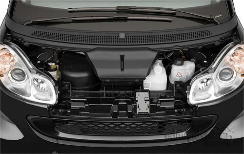 2009 smart fortwo Front Compartment w/Fluid Reservoirs