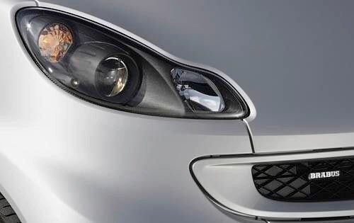 2009 smart fortwo BRABUS Headlamp and Badging