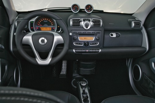 2010 smart fortwo BRABUS coupe 2dr Hatchback Dashboard