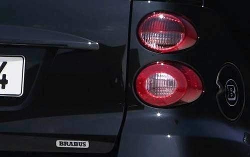 2010 smart fortwo BRABUS coupe Rear Badging