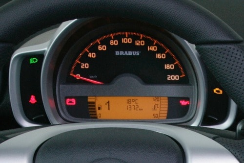 2010 smart fortwo BRABUS coupe 2dr Hatchback Gauge Cluster