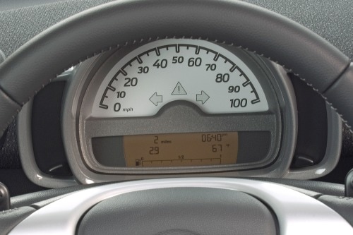 2010 smart fortwo passion coupe 2dr Hatchback Gauge Cluster