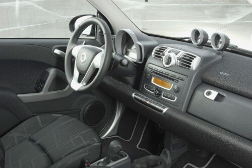 2010 smart fortwo passion coupe 2dr Hatchback Interior