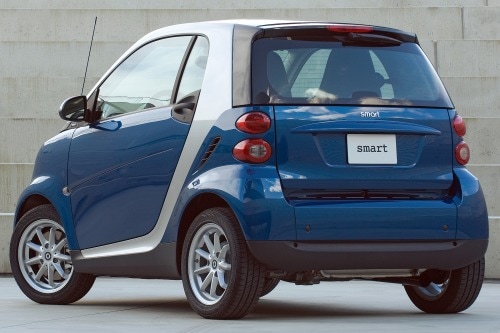 2010 smart fortwo passion coupe 2dr Hatchback Exterior