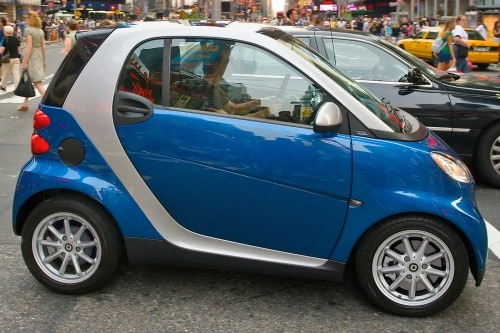 2010 smart fortwo passion coupe 2dr Hatchback Exterior