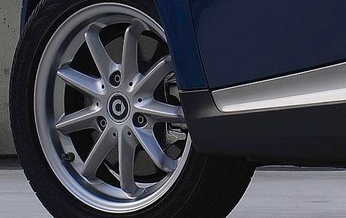 2010 smart fortwo passion coupe Wheel Detail