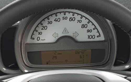 2010 smart fortwo pure coupe Instrument Cluster