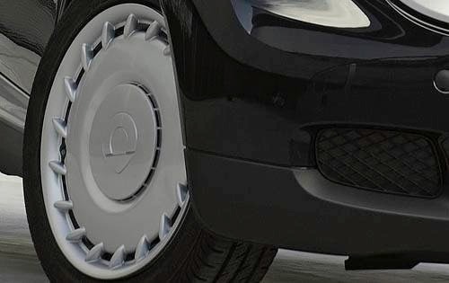 2010 smart fortwo pure coupe Wheel Detail