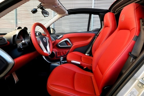 2010 smart fortwo BRABUS cabriolet Convertible Interior