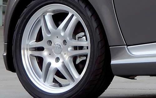 2010 smart fortwo BRABUS cabriolet Wheel Detail