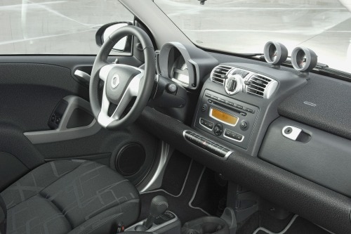 2010 smart fortwo passion cabriolet Convertible Interior
