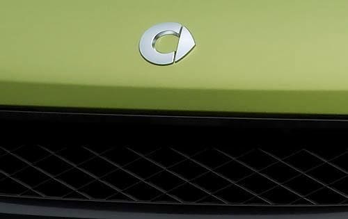 2011 smart fortwo Front Grille and Badging