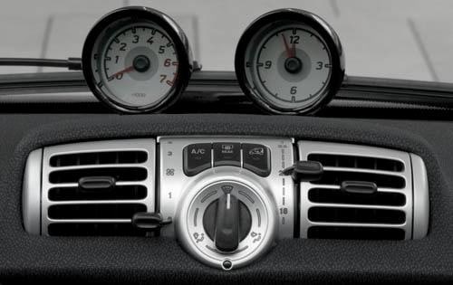 2011 smart fortwo passion cabriolet Center Console