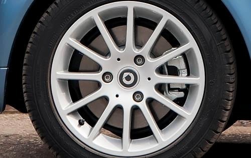 2011 smart fortwo passion cabriolet Wheel Detail