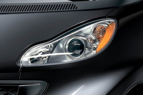 2012 smart fortwo 2dr Hatchback Headlamp Detail