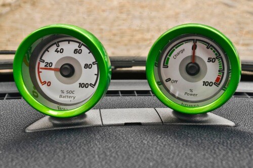 2016 smart fortwo electric drive coupe 2dr Hatchback Gauge Cluster