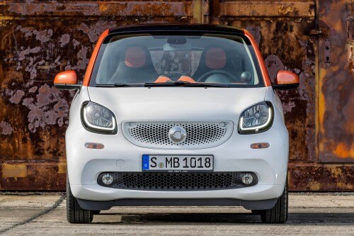 2016 smart fortwo passion 2dr Hatchback Exterior. Options Shown.
