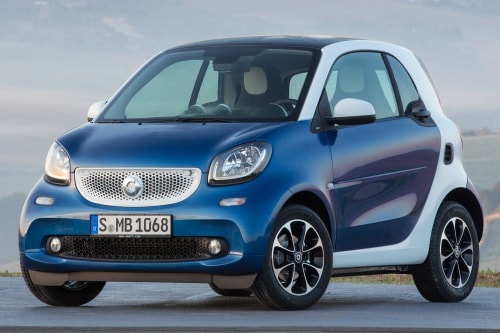 2016 smart fortwo passion 2dr Hatchback Exterior. Options Shown.