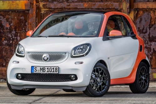 2016 smart fortwo passion 2dr Hatchback Exterior. Options Shown.