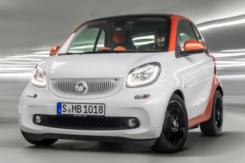 2016 smart fortwo passion 2dr Hatchback Exterior. Options Shown.