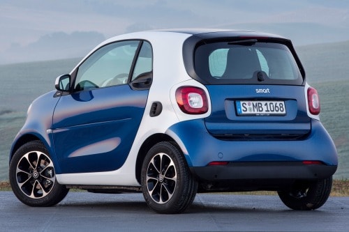 2016 smart fortwo passion 2dr Hatchback Exterior. Options Shown.