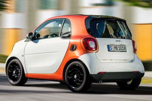 2016 smart fortwo passion 2dr Hatchback Exterior. Options Shown.