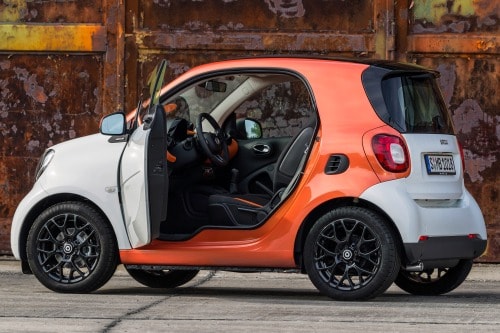 2016 smart fortwo passion 2dr Hatchback Exterior. Options Shown.