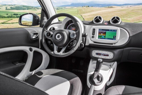 2017 smart fortwo passion 2dr Hatchback Interior