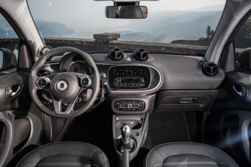 2017 smart fortwo prime 2dr Hatchback Dashboard Shown