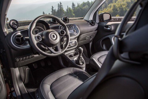 2017 smart fortwo prime 2dr Hatchback Interior