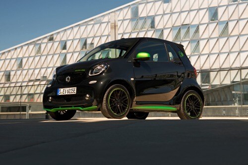 2017 smart fortwo electric drive prime Convertible Exterior European Model Shown.