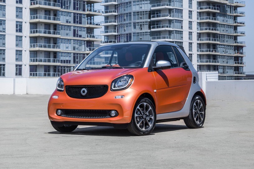 2017 smart fortwo passion Convertible Exterior. Options Shown.