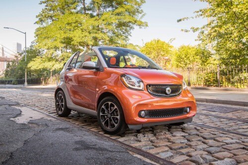 2017 smart fortwo passion Convertible Exterior. Options Shown.