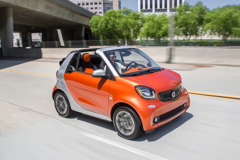 2017 smart fortwo passion Convertible Exterior. Options Shown.