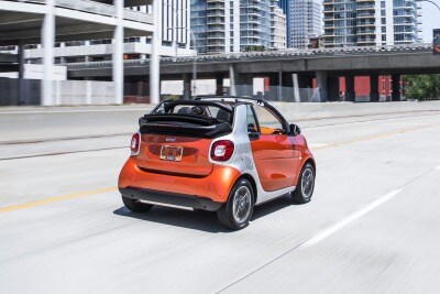 Used 2017 Smart Fortwo Pure Review Ratings Edmunds 2017 Smart Fortwo Pion Convertible Exterior