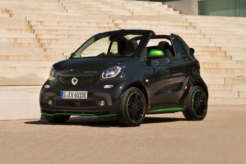 2018 smart fortwo electric drive prime Convertible Exterior. European Model Shown.