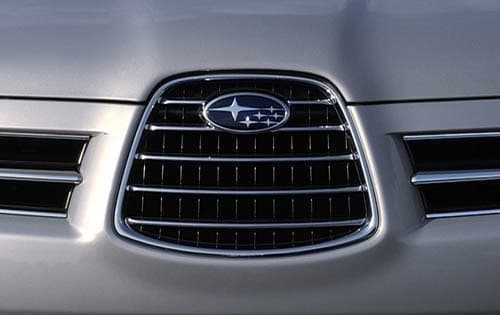 2006 Subaru B9 Tribeca Front Center Grille and Badging