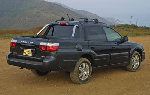 2004 Subaru Baja Turbo AWD 4dr Crew Cab Shown
