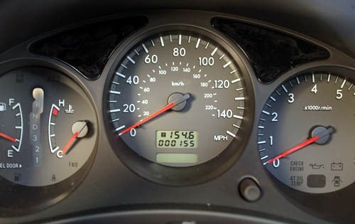 2004 Subaru Forester XT Gauge Cluster