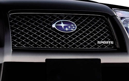 2007 Subaru Forester Sports 2.5 XT Front Grille and Badging