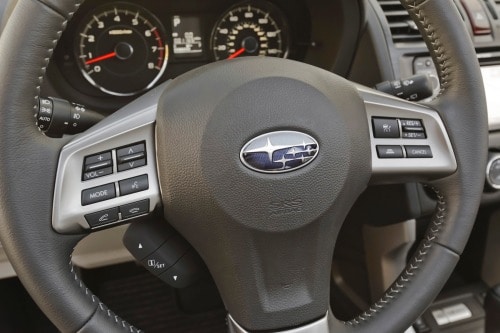 2014 Subaru Forester 2.5i Premium PZEV 4dr SUV Steering Wheel Detail